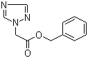 Benzyl 1H-1,2,4-triazol-1-ylacetate molecular structure (CAS 883106-35-2)