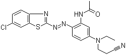 分散红 206分子结构 (CAS 88329-88-8)
