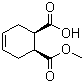 6-Methoxycarbonyl-3-cyclohexene-1-carboxylic acid molecular structure (CAS 88335-93-7)