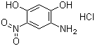 4-Amino-6-nitroresorcinol hydrochloride molecular structure (CAS 883566-55-0)