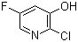 2-Chloro-5-fluoropyridin-3-ol molecular structure (CAS 884494-35-3)