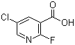 5-Chloro-2-fluoro-3-pyridinecarboxylic acid molecular structure (CAS 884494-57-9)