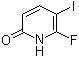 structure of CAS# 884660-48-4, 6-Fluoro-5-iodo-2(1H)-pyridinone