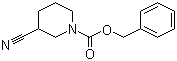 1-N-Cbz-3-cyanopiperidine molecular structure (CAS 885069-22-7)
