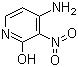 2-羟基-3-硝基-4-氨基吡啶分子结构 (CAS 88511-57-3)