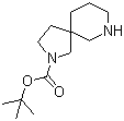 2,7-Diazaspiro[4.5]decane-2-carboxylic acid tert-butyl ester molecular structure (CAS 885268-42-8)