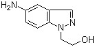2-(5-Amino-1H-indazol-1-yl)ethanol molecular structure (CAS 885270-96-2)