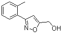 3-(2-Methylphenyl)-5-isoxazolemethanol molecular structure (CAS 885273-56-3)