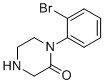 1-(2-Bromophenyl)piperazin-2-one molecular structure (CAS 885275-22-9)