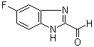 5-Fluoro-1H-benzimidazole-2-carboxaldehyde molecular structure (CAS 885280-34-2)