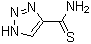 1H-1,2,3-Triazole-4-carbothioamide molecular structure (CAS 885280-96-6)