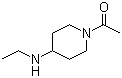 1-[4-(Ethylamino)-1-piperidinyl]ethanone molecular structure (CAS 88535-88-0)