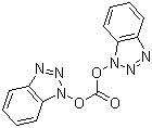 双(1-苯并[d]三唑)碳酸酯分子结构 (CAS 88544-01-8)
