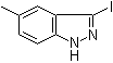 3-Iodo-5-methyl-1H-indazole molecular structure (CAS 885518-92-3)