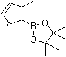 3-Methylthiophene-2-boronic acid pinacol ester molecular structure (CAS 885692-91-1)
