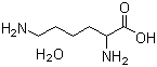 结构式 CAS# 885701-25-7, DL-赖氨酸一水合物
