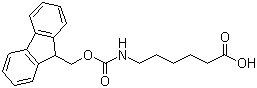 结构式 CAS# 88574-06-5, N-芴甲氧羰基-6-氨基己酸