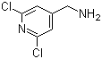 2,6-Dichloropyridine-4-methylamine molecular structure (CAS 88579-63-9)