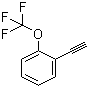 structure of CAS# 886363-40-2, 2'-Trifluoromethoxyphenyl acetylene