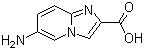 structure of CAS# 886363-86-6, 6-Aminoimidazo[1,2-a]pyridine-2-carboxylic acid
