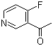 1-(4-Fluoro-3-pyridinyl)ethanone molecular structure (CAS 886364-63-2)