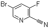 5-Bromo-3-fluoropyridine-2-carbonitrile molecular structure (CAS 886373-28-0)