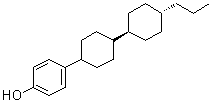 4-[(trans,trans)-4'-Propyl[1,1'-bicyclohexyl]-4-yl]phenol molecular structure (CAS 88639-45-6)