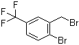 2-Bromo-5-trifluoromethylbenzyl bromide molecular structure (CAS 886496-63-5)