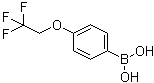 structure of CAS# 886536-37-4, 4-(2,2,2-Trifluoroethoxy)benzeneboronic acid;[4-(2,2,2-Trifluoroethoxy)phenyl]boronic acid