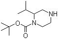 1-N-Boc-2-isopropylpiperazine molecular structure (CAS 886766-25-2)