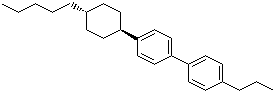 trans-4-(4-Pentylcyclohexyl)-4'-propyl-1,1'-biphenyl molecular structure (CAS 88701-15-9)