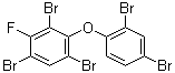 1,3,5-Tribromo-2-(2,4-dibromophenoxy)-4-fluorobenzene molecular structure (CAS 887401-80-1)