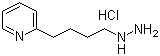 4-(Pyridin-2-yl)butylhydrazine hydrochloride molecular structure (CAS 887595-17-7)