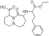 结构式 CAS# 88768-40-5, 西拉普利; (1S,9S)-9-[(S)-1-乙氧羰基-3-苯丙基]氨基]-10-氧代八氢哒嗪并[1,2-a][1,2]二氮卓-1-羧酸
