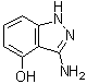 结构式 CAS# 88805-68-9, 3-氨基-4-羟基吲唑
