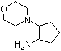 1-(吗啉-4-基)-2-氨基环戊烷分子结构 (CAS 88807-08-3)