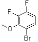 1-Bromo-3,4-difluoro-2-methoxybenzene molecular structure (CAS 888318-22-7)