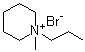 structure of CAS# 88840-42-0, N-Methyl-N-propylpiperidinium bromide;1-Methyl-1-propylpiperidinium bromide