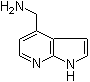 1H-Pyrrolo[2,3-b]pyridine-4-methanamine molecular structure (CAS 888498-07-5)