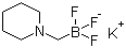 structure of CAS# 888711-54-4, Potassium trifluoro[(piperidin-1-yl)methyl]borate;Trifluoro(1-piperidinylmethyl)borate(1-) potassium