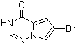 结构式 CAS# 888721-83-3, 6-溴吡咯并[2,1-f][1,2,4]三嗪-4(1H)-酮