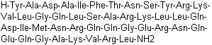 Bovine growth hormone-releasing factor 1-44 amide molecular structure (CAS 88894-91-1)
