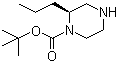 structure of CAS# 888972-67-6, (S)-1-Boc-2-propylpiperazine