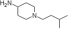 1-(3-Methylbutyl)-4-piperidinamine molecular structure (CAS 889060-82-6)