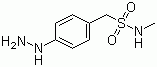 4-苯肼-N-甲基甲烷磺酰胺分子结构 (CAS 88933-16-8)