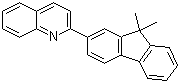 2-(9,9-Dimethyl-9H-fluoren-2-yl)quinoline molecular structure (CAS 889750-37-2)