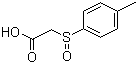 (R)-[(4-Methylphenyl)sulfinyl]acetic acid molecular structure (CAS 88981-65-1)