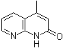 4-Methyl-1,8-naphthyridin-2(1H)-one molecular structure (CAS 889940-20-9)
