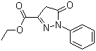 structure of CAS# 89-33-8, Ethyl 5-oxo-1-phenyl-2-pyrazoline-3-carboxylate;Ethyl 5-oxo-1-phenyl-4,5-dihydro-1H-pyrazole-3-carboxylate