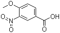 4-Methoxy-3-nitrobenzoic acid molecular structure (CAS 89-41-8)